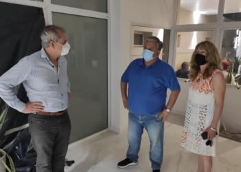 Avanza la construcción de un quirófano y un vacunatorio en el Hospital de Timbúes