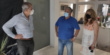 Avanza la construcción de un quirófano y un vacunatorio en el Hospital de Timbúes