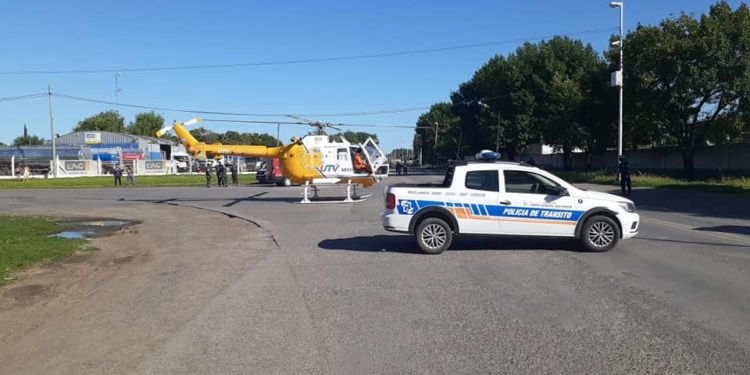 Un fallecido y dos heridos en un trágico accidente en Puerto San Martín