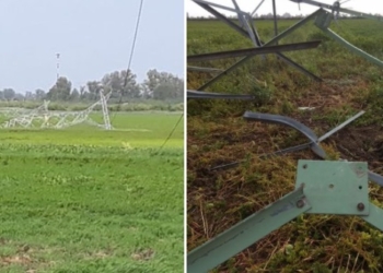 Colapsaron dos torres de la EPE y aseguran que fueron «actos de vandalismo»