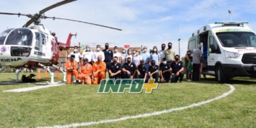 Serodino ya cuenta con helicóptero sanitario: «Tenemos un servicio del primer mundo»