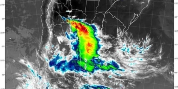 Alerta en la región por tormentas fuertes, con ráfagas y granizo
