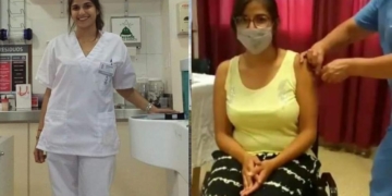 Daiana es bioquímica de Maciel y la primera del pueblo en recibir la vacuna Sputnik V