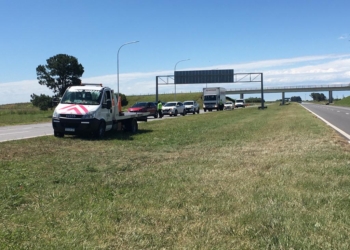 Maciel: quedó habilitada la autopista de manera alternada
