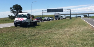 Maciel: quedó habilitada la autopista de manera alternada