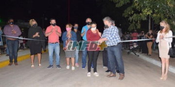 Timbúes: autoridades y vecinos inauguraron el nuevo boulevard