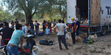 Manos solidarias: juntan donaciones en Maciel y Oliveros para el impenetrable chaqueño