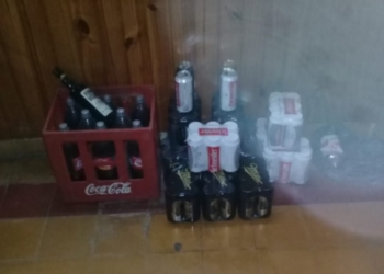 San Genaro: 4 jóvenes detenidos por robar bebidas en una distribuidora