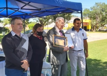 Serodino declaró personalidad destacada al actor Omar Tiberti