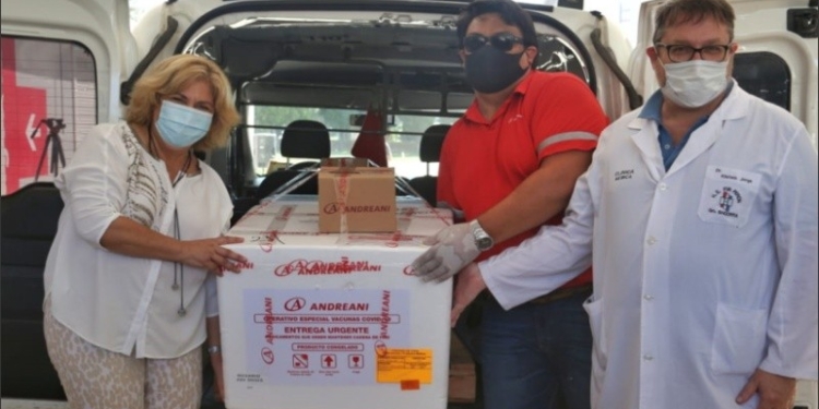 La vacuna Sputnik V llegó a Baigorria y este martes comenzará su aplicación