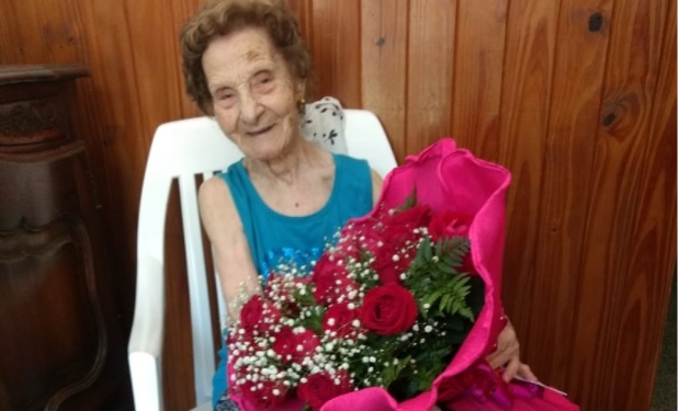 Clarita está cumpliendo 103 años y es la abuela más longeva de Timbúes