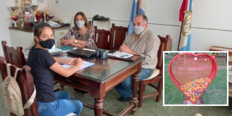 Estudiante de Barrancas ideó un proyecto solidario: “Quiero dejar algo en mi pueblo”