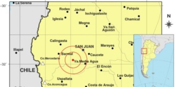Tembló la región tras un violento sismo en San Juan