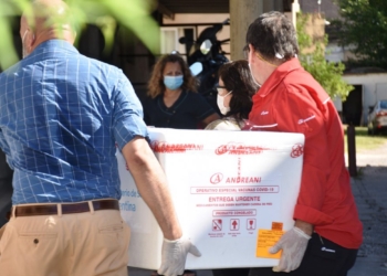 Llegó la vacuna a Totoras: son 200 dosis para el personal de salud