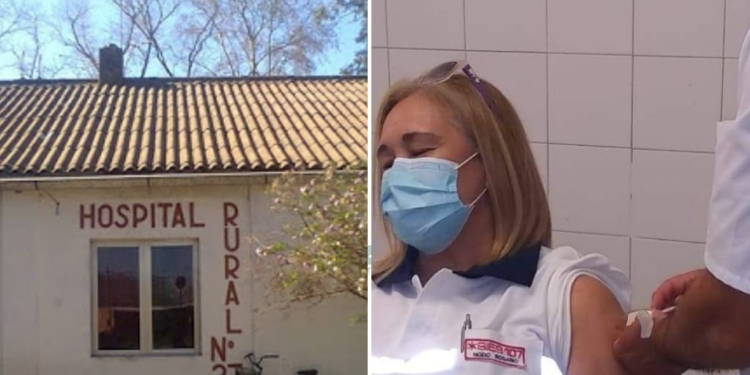 Maneja la ambulancia de Gaboto y es la primera vecina del pueblo en ser vacunada contra el Covid