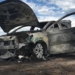 Una mujer está grave tras incendiarse su auto entre Maciel y Clarke