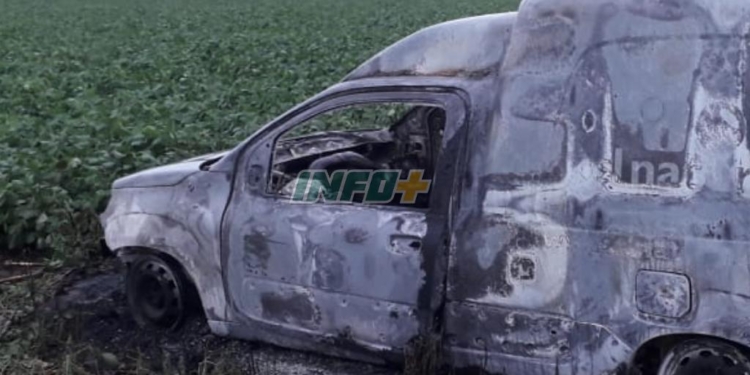 Hallaron a un hombre de Totoras sin vida en una camioneta incendiada