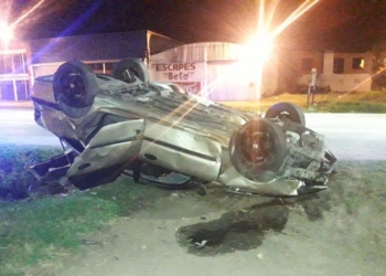 Jóvenes de Oliveros y Gaboto protagonizaron un impactante vuelco en Ruta 11