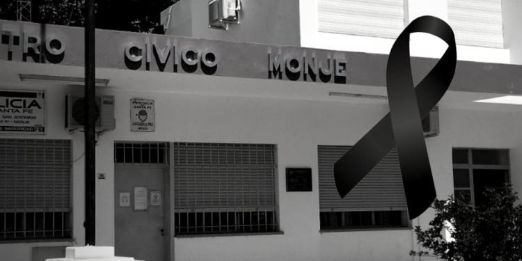 Monje decretó tres días de luto por el fallecimiento de Érika