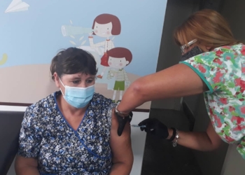 Ya vacunaron en Totoras a personal de Monje, San Genaro, Centeno y Salto Grande