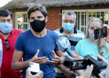 Pullaro llegó a la región para impulsar la ampliación del Frente Progresista