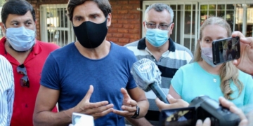 Pullaro llegó a la región para impulsar la ampliación del Frente Progresista