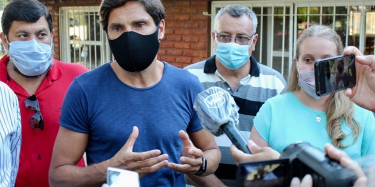 Pullaro llegó a la región para impulsar la ampliación del Frente Progresista