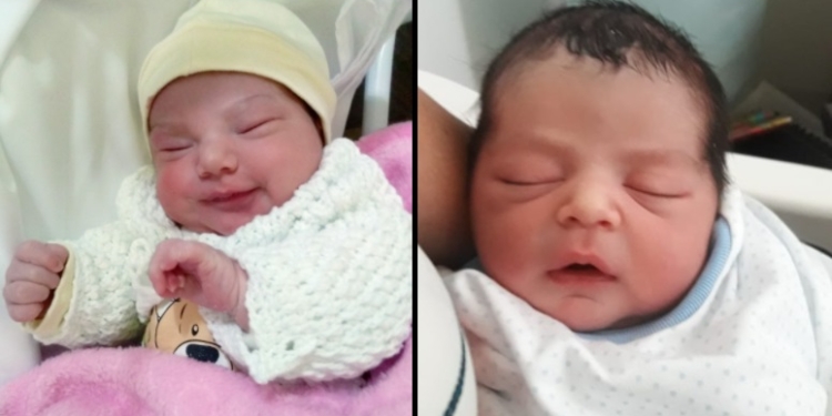 Amelia de Irigoyen y Emir de Barrancas, los primeros nacimientos en Gálvez del 2021