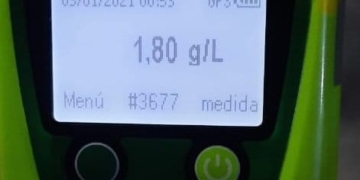 Conducía por Ruta 11 con 1.80 de alcohol en sangre