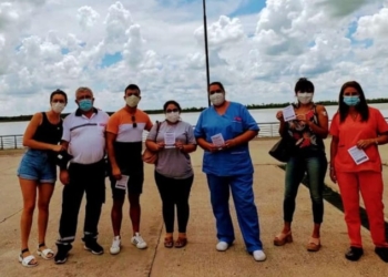 Trabajadores del SAMCo de Serodino se vacunaron contra el Covid