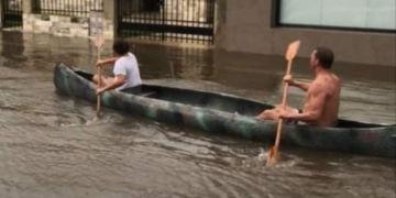 El agua llegó a todas las localidades de San Jerónimo: datos de lluvia