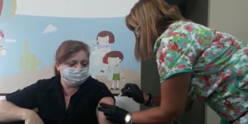 Totoras completó la aplicación de las primeras 200 vacunas contra el Covid