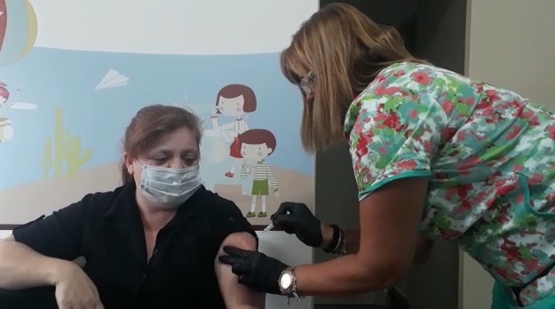 Totoras completó la aplicación de las primeras 200 vacunas contra el Covid