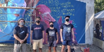 La Boca de Monje a puro color con el 2do Festival de Arte Público por el Agua