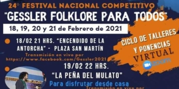 Comenzó el festival «Gessler Folklore para Todos 2021»