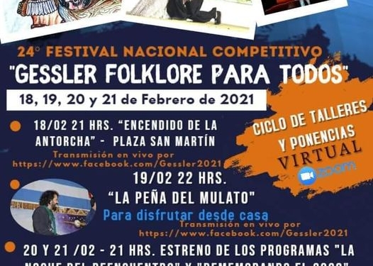 Comenzó el festival «Gessler Folklore para Todos 2021»