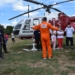 Andino y Clarke presentaron el servicio de aeroemergencias con helicóptero