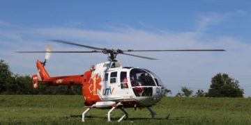 Andino y Clarke también contarán con el servicio del helicóptero sanitario