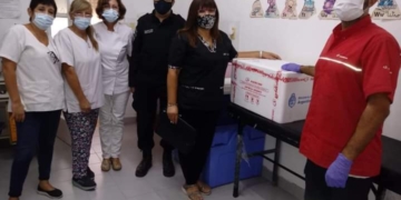 Llegaron las vacunas a Maciel y Gaboto