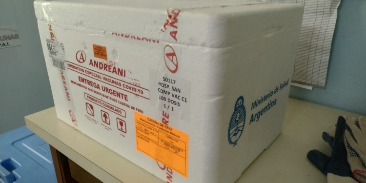 Las primeras dosis de vacunas ya están disponibles en San Genaro