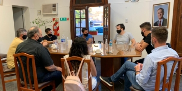 Marcos Tomas se reunió con diputados: preocupa la inseguridad y la economía