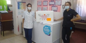 Andino, Aldao y Centeno también recibieron dosis de vacunas