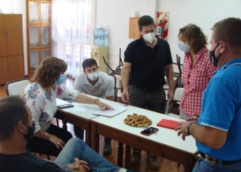 Lanatti se reunió con integrantes del Comité de Cuencas y funcionarios provinciales