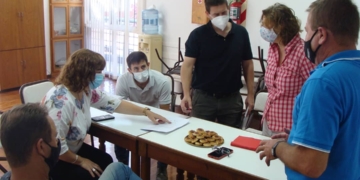 Lanatti se reunió con integrantes del Comité de Cuencas y funcionarios provinciales