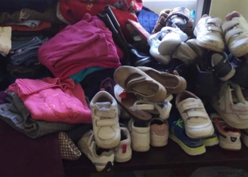 Vecinos de Totoras juntan donaciones y trabajan para crear un comedor