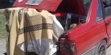 Desvalijaron una casa en Timbúes y los detuvieron: llevaban una heladera en un Fiat Duna