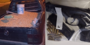 Un gendarme de Serodino fue atrapado robando cereal en un tren