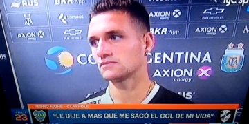 El macielense Muné debutó en Claypole ante Boca: «Era el gol de mi vida»