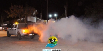 Nueva etapa de fumigación contra mosquitos en Barrancas y Puerto Aragón