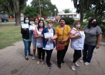 Gaboto también comenzó a vacunar a sus docentes